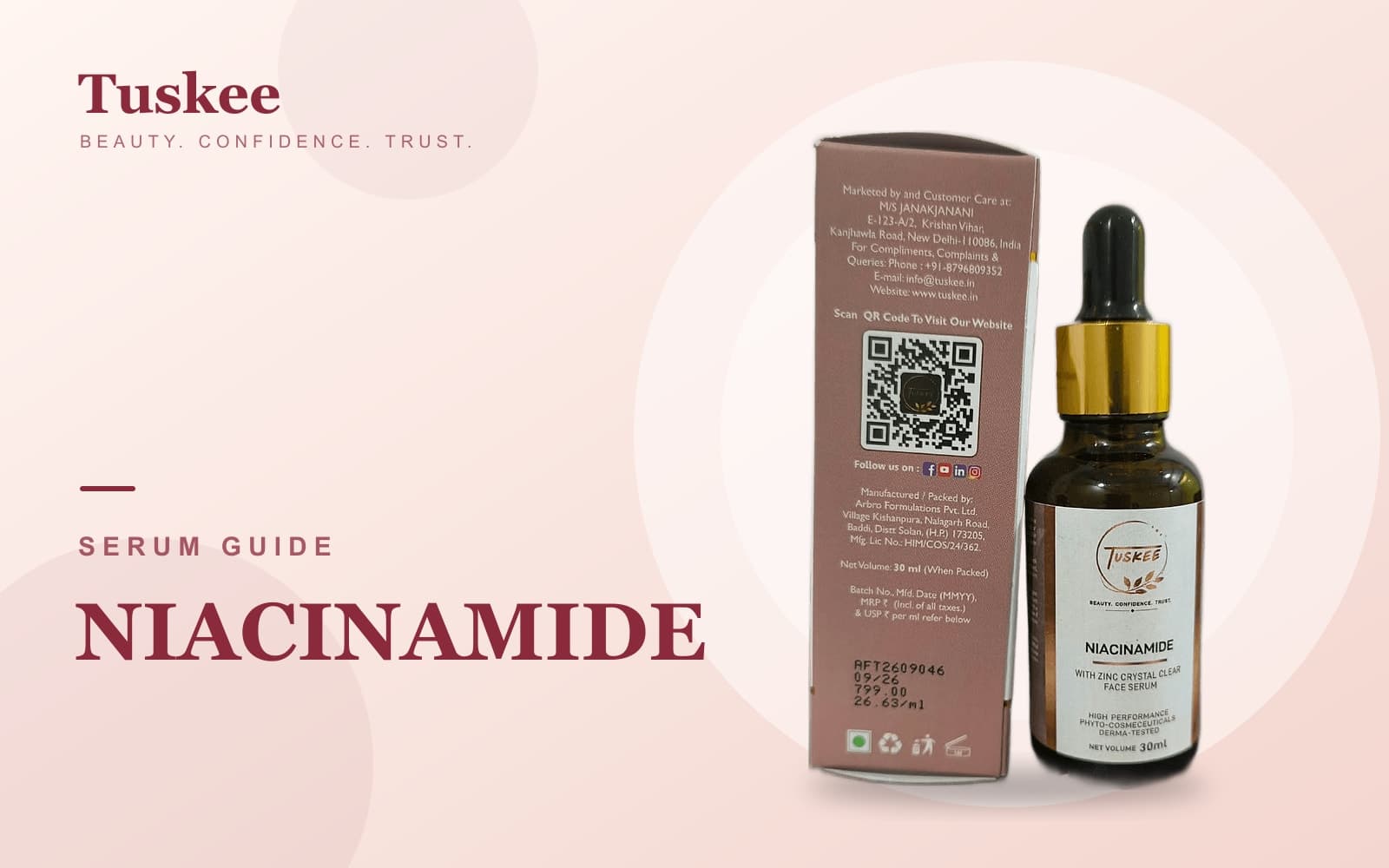 Niacinamide Serum: Complete Guide to Benefits, Use and Layering