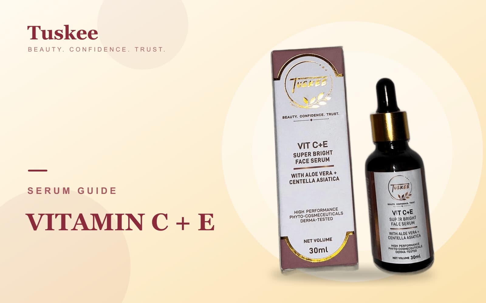Vitamin C + E Serum: How to Use It for a Brighter-Looking Glow