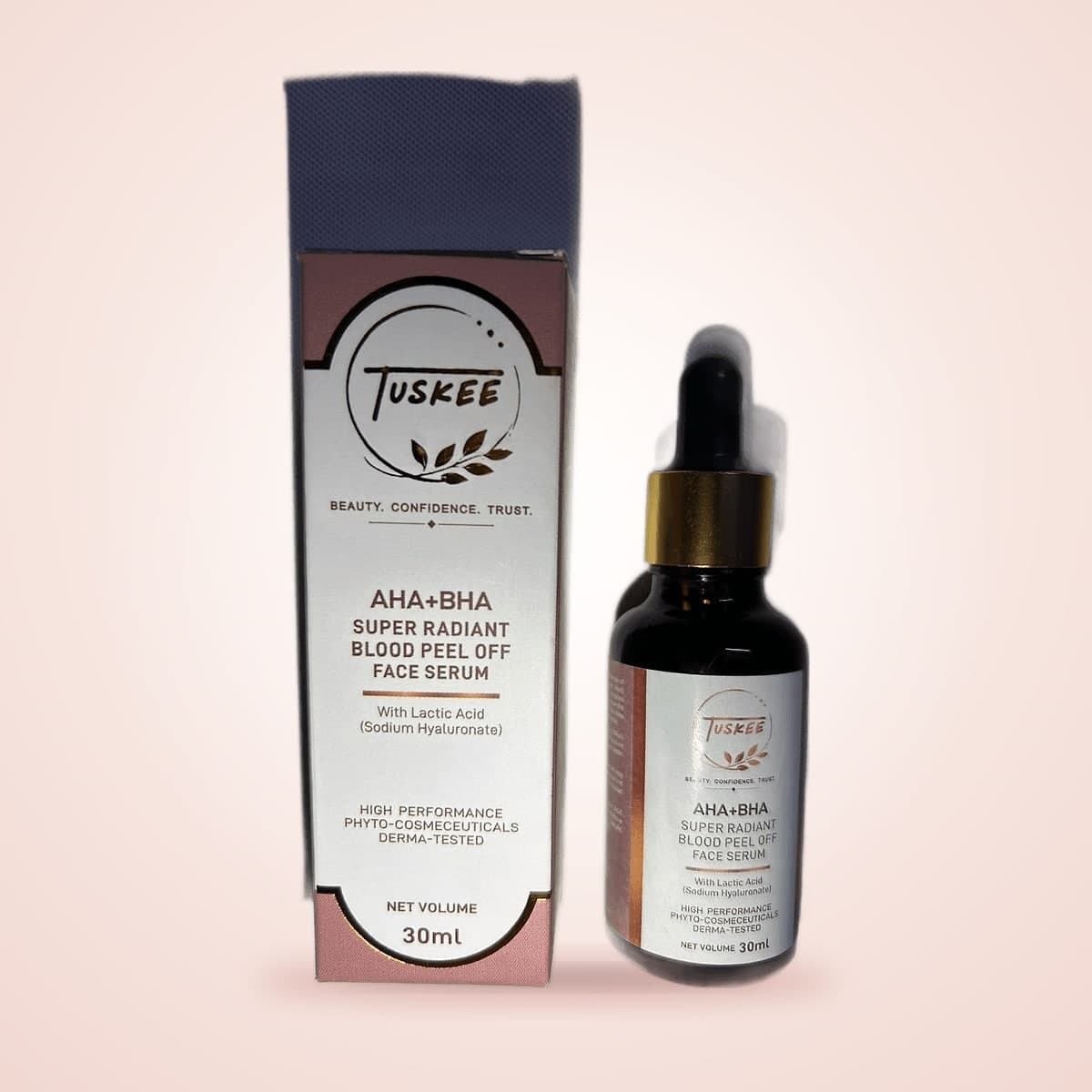 AHA+BHA Super Radiant Blood Peel Off Face Serum